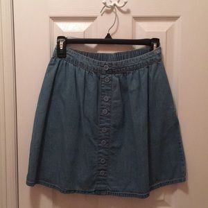 Denim skirt